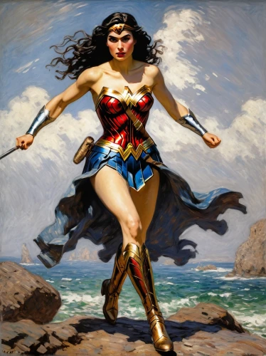 super woman,wonderwoman,super heroine,wonder woman,wonder woman city,sprint woman,female runner,woman strong,goddess of justice,woman power,figure of justice,strong woman,fantasy woman,lasso,strong women,wonder,super power,super hero,happy day of the woman,muscle woman,Art,Artistic Painting,Artistic Painting 04