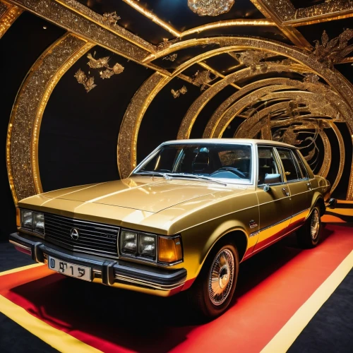 auto show zagreb 2018,mercedes-benz museum,zagreb auto show 2018,gold wall,ford granada,gold paint stroke,ford pinto,rolls-royce silver seraph,opel rekord olympia,amc eagle,rolls-royce corniche,shooting brake,alfa romeo 1750 berlina,dodge monaco,opel rekord p1,chevrolet opala,opel record coupe,triumph dolomite,ford ltd crown victoria,ford maverick,Photography,General,Fantasy