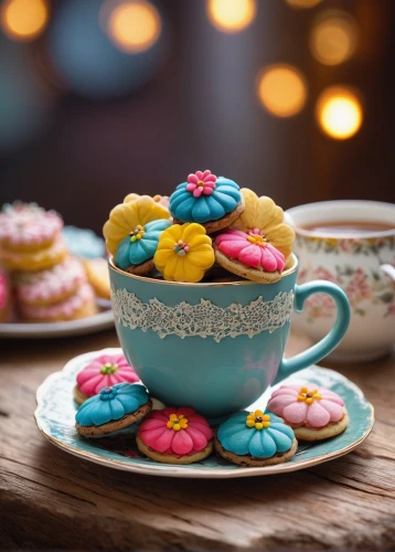 tea flowers,tea party collection,cup and saucer,teacup arrangement,vintage tea cup,sweets tea snacks,decorated cookies,flower tea,vintage china,macaron pattern,tea cups,easter pastries,aniseed biscuits,chinese teacup,watercolor tea set,tea party,afternoon tea,cupcake pattern,tea set,florentine biscuit,Illustration,Realistic Fantasy,Realistic Fantasy 44