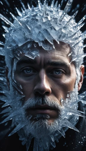iceman,ice,father frost,ice crystal,ice crystals,icemaker,corona virus,frozen ice,hoarfrost,iced,ice planet,fractalius,icy,the ice,white walker,immune system,ice ball,polar,artificial ice,crystalline,Photography,Artistic Photography,Artistic Photography 12