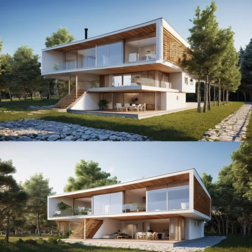 modern house,3d rendering,dunes house,modern architecture,danish house,cubic house,residential house,house shape,cube house,timber house,wooden house,render,villa,house drawing,archidaily,frame house,smart home,holiday villa,arhitecture,model house,Photography,General,Realistic