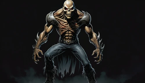 slender,grimm reaper,primitive man,scarecrow,hag,venom,supernatural creature,male character,skeleltt,humanoid,male mask killer,spawn,death god,ghoul,flesh eater,wolverine,muscular system,alien warrior,skeletal,reaper,Illustration,American Style,American Style 08