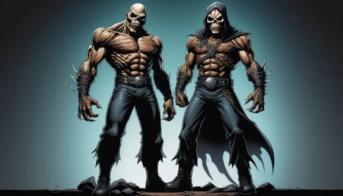 muscular system,spawn,workout icons,comic characters,limb males,game characters,swordsmen,primitive man,warrior and orc,marvel comics,bronze figures,scales of justice,concept art,vilgalys and moncalvo,body-building,stand models,body building,shinigami,split personality,hym duo,Illustration,American Style,American Style 08