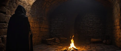 fireplace,fireplaces,charcoal kiln,dungeon,dungeons,medieval hourglass,3d render,the eternal flame,empty tomb,cauldron,fire place,black candle,hall of the fallen,furnace,crypt,3d rendered,wood-burning stove,vaulted cellar,play escape game live and win,dark cabinetry,Photography,Black and white photography,Black and White Photography 03