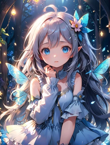 butterfly background,fairy,child fairy,flower fairy,little girl fairy,fairies,garden fairy,vanessa (butterfly),fairy galaxy,faerie,alice,fairy queen,transparent background,water nymph,miku,navi,forget me not,myosotis,fairy tale character,flower background,Anime,Anime,Traditional