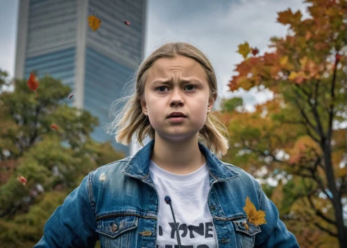 girl in t-shirt,fridays for future,the girl's face,worried girl,city ​​portrait,girl holding a sign,zombie,girl in overalls,jean jacket,denim jacket,portrait of a girl,eleven,blond girl,girl portrait,girl with tree,grunge,city youth,girl with gun,wtc,girl in a long,Illustration,Paper based,Paper Based 27