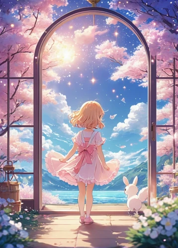 springtime background,spring background,violet evergarden,summer background,flower background,japanese sakura background,sakura background,beach background,sea of flowers,french digital background,easter background,ocean background,birthday banner background,spring leaf background,by the sea,idyllic,children's background,floral background,dandelion background,portrait background,Illustration,Japanese style,Japanese Style 01