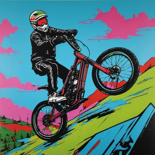 bike pop art,bicycle motocross,bmx,enduro,mtb,artistic cycling,slopestyle,freestyle bmx,motocross schopfheim,scooter,bmx bike,scooter riding,downhill,supermini,flatland bmx,freeriding,e-scooter,scooters,bike land,dirtbike,Conceptual Art,Graffiti Art,Graffiti Art 01