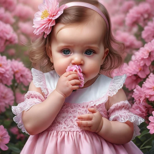little girl in pink dress,cute baby,pink floral background,beautiful girl with flowers,girl in flowers,flower girl,flower background,innocence,girl picking flowers,floral background,little flower,little princess,pink beauty,pink flowers,picking flowers,flower pink,tenderness,pink flower,little angel,baby pink,Photography,General,Realistic