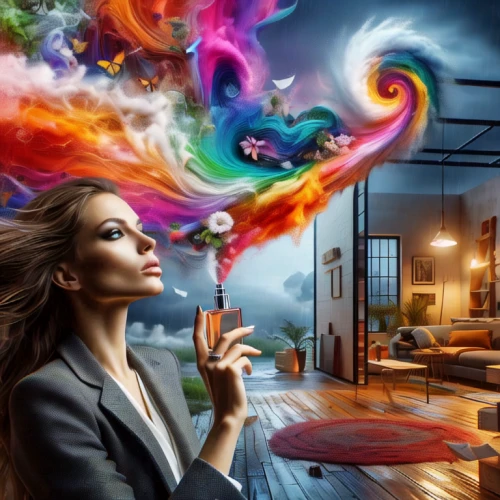 psychedelic art,smoke art,photo manipulation,photoshop manipulation,world digital painting,fantasy art,fantasy picture,photomanipulation,creative spirit,image manipulation,digital compositing,fire artist,fractals art,conceptual photography,imagination,photoshop creativity,art painting,meticulous painting,unicorn art,creative background