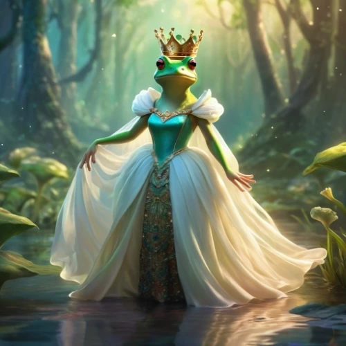 tiana,celtic queen,fairy queen,queen crown,dryad,fantasy picture,queen of the night,frog prince,yellow crown amazon,the snow queen,princess crown,crown render,green aurora,spring crown,golden crown,the enchantress,fairy tale character,fantasia,heart with crown,queen s