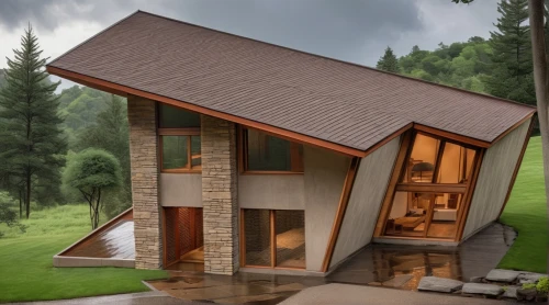 folding roof,cubic house,wooden house,timber house,house in mountains,house in the mountains,eco-construction,corten steel,inverted cottage,log home,house shape,the cabin in the mountains,house in the forest,cube house,mid century house,chalet,smart house,modern house,small cabin,3d rendering,Photography,General,Realistic