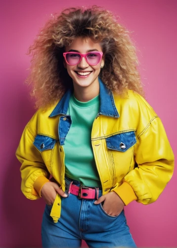 80s,the style of the 80-ies,eighties,retro eighties,1980's,80's design,1980s,pink glasses,pink round frames,high-visibility clothing,retro girl,fashion vector,retro woman,retro women,kids glasses,neon human resources,neon colors,color glasses,spotify icon,bright pink,Illustration,American Style,American Style 14