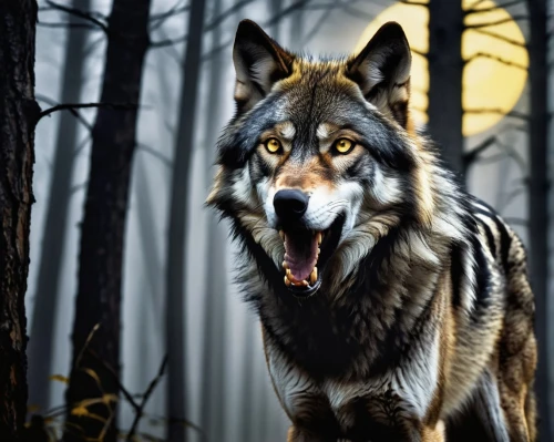 wolfdog,howling wolf,european wolf,saarloos wolfdog,gray wolf,werewolf,wolf,howl,red wolf,northern inuit dog,wolf hunting,werewolves,canidae,czechoslovakian wolfdog,wolves,canis lupus,wolfman,wolf bob,bohemian shepherd,kunming wolfdog,Conceptual Art,Daily,Daily 04