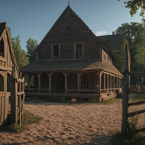 tavern,farmstead,homestead,horse barn,horse stable,wooden house,new echota,dutch mill,wooden houses,country cottage,new england style house,clay house,farmhouse,boathouse,summer cottage,country estate,country house,frisian house,clover hill tavern,knight village