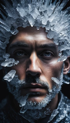 ice,iceman,shattered,fractalius,cinema 4d,the ice,frozen ice,ice crystal,crystalline,aluminium foil,photoshop manipulation,photo manipulation,iceberg,icemaker,3d man,ice rain,photomanipulation,iced,thinking man,portrait background,Photography,Artistic Photography,Artistic Photography 12