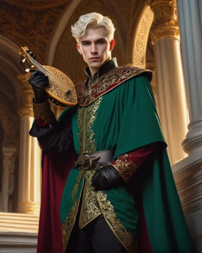 male elf,alhambra,imperial coat,matador,cosplay image,merlin,htt pléthore,mozartkugel,nero,melchior,emperor,king arthur,king caudata,prince of wales,cullen skink,regal,count,vestment,swiss guard,andalusia,Illustration,Vector,Vector 09