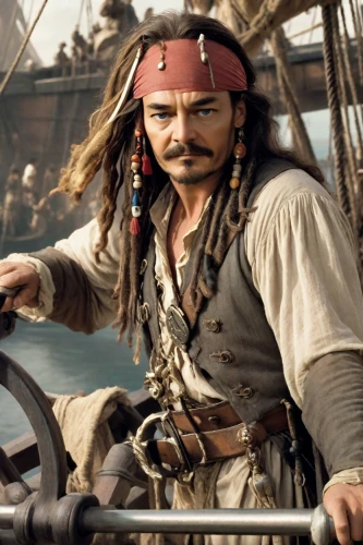 pirate,pirates,piracy,east indiaman,pirate treasure,caravel,jolly roger,pirate ship,rum,galleon,captain,sloop-of-war,crossbones,pirate flag,sailer,mutiny,leonardo,full-rigged ship,key-hole captain,maties,Photography,Realistic