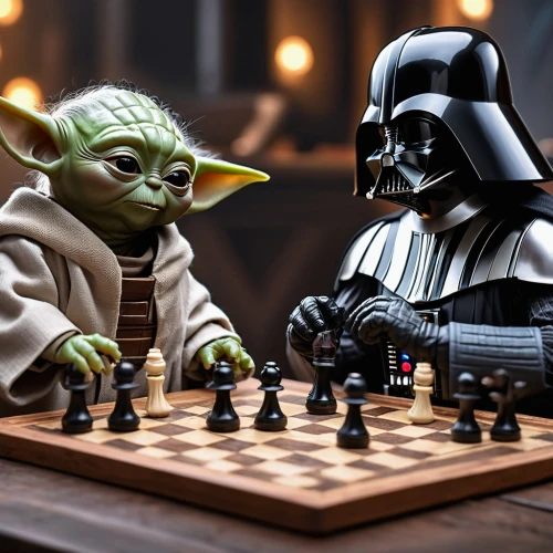 chess game,play chess,chess pieces,yoda,dark side,starwars,chess,chess men,star wars,an argument over toys,role playing game,strategy,confrontation,decision-making,chess icons,tabletop game,force,miniature figures,board game,negotiation,Photography,General,Natural