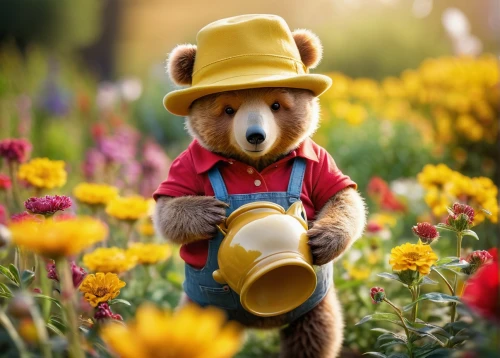 picking flowers,cute bear,3d teddy,flower background,bear teddy,scandia bear,teddy bear waiting,flower animal,teddy-bear,blanket flowers,flower hat,flower delivery,little bear,bear,brown bear,meadow play,springtime background,on a wild flower,flower honey,flower meadow,Art,Classical Oil Painting,Classical Oil Painting 34