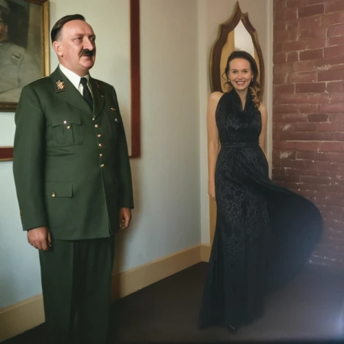 wedding photo,father and daughter,wwii,vintage man and woman,ww2,wedding couple,reichsbahn,changing of the guard,reenactment,adolf,national socialism,beautiful couple,mother and father,long dress,wife and husband,happy couple,1943,husband and wife,german,brazilian monarchy
