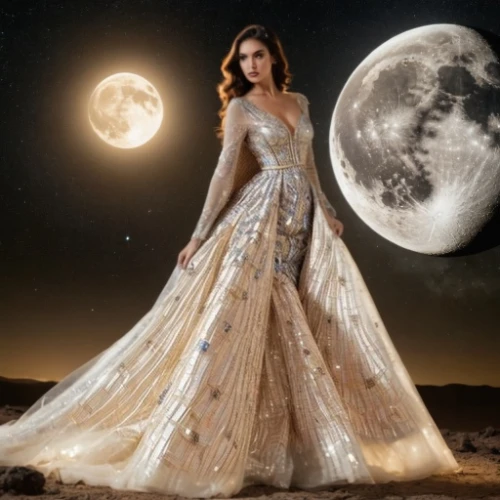 queen of the night,evening dress,moon phase,moon shine,celtic woman,moonlit,moon night,celestial body,moonlit night,super moon,moonbeam,full moon,wedding gown,lady of the night,bridal clothing,the moon and the stars,moon addicted,ball gown,enchanting,stars and moon