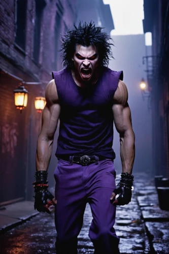 wolverine,purple,angry man,cosplay image,purple rizantém,wall,incredible hulk,maxx,undertaker,no purple,katakuri,edge muscle,renegade,male character,hulk,magenta,purple skin,tangelo,grape must,f,Photography,Black and white photography,Black and White Photography 06