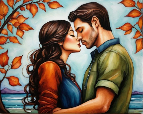 romantic portrait,young couple,oil painting on canvas,romantic scene,loving couple sunrise,autumn background,art painting,couple in love,oil painting,love couple,honeymoon,two people,amorous,beautiful couple,pda,oil on canvas,dancing couple,as a couple,colored pencil background,watercolor background,Conceptual Art,Daily,Daily 34