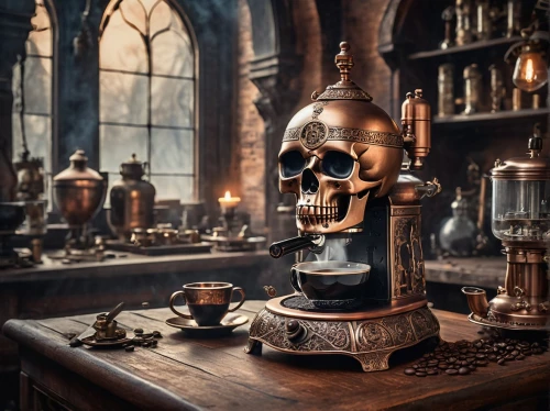 candlemaker,medieval hourglass,clockmaker,apothecary,watchmaker,potions,tinsmith,alchemy,oil lamp,samovar,antiquariat,victorian kitchen,scientific instrument,potion,coffee maker,coffee grinder,conjure up,steampunk,the gramophone,coffeemaker,Photography,Fashion Photography,Fashion Photography 04