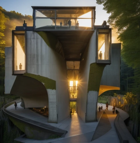 cubic house,eco hotel,futuristic architecture,modern architecture,cube house,cube stilt houses,archidaily,moveable bridge,tree house hotel,japanese architecture,dunes house,mirror house,futuristic art museum,frame house,inverted cottage,eco-construction,house in the mountains,modern house,house in mountains,house in the forest,Photography,General,Realistic