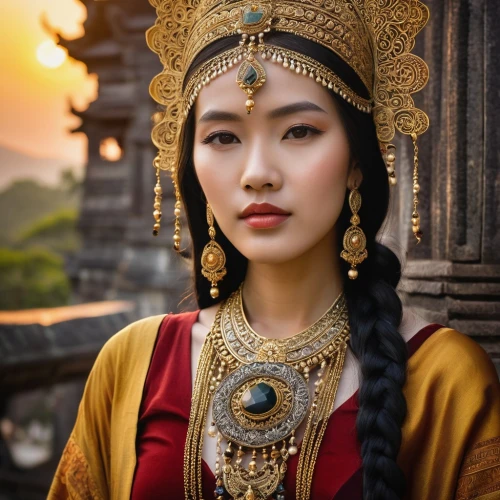 vietnamese woman,asian costume,inner mongolian beauty,asian woman,miss vietnam,oriental princess,oriental girl,vintage asian,mulan,indonesian women,asian culture,vietnamese,asian vision,balinese,southeast asia,asian girl,asian conical hat,asia,thai,tibetan,Illustration,Retro,Retro 05