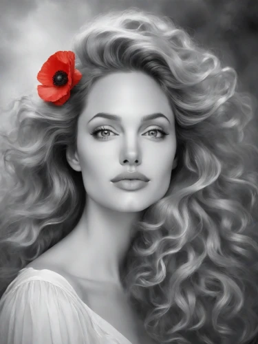 romantic portrait,world digital painting,beautiful woman,photo painting,art painting,vintage woman,portrait background,digital painting,rose png,romantic look,fantasy portrait,poppy red,red poppy,red rose,remembrance day,white lady,beautiful women,fashion illustration,flower of passion,rose white and red