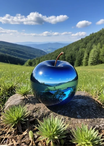glass sphere,glass vase,stemless gentian,clear bowl,glasswares,colorful glass,healing stone,spinning top,tibetan bowl,flower bowl,glass items,glass container,grand bleu de gascogne,360 ° panorama,glass painting,hauhechel blue,crystal ball,blue mountain,fused glass,lensball,Photography,General,Realistic