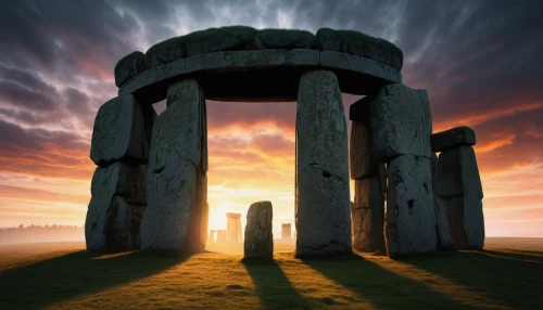 stone henge,stonehenge,summer solstice,megalithic,megaliths,druids,neolithic,the ancient world,spring equinox,standing stones,stone circle,solstice,megalith,neo-stone age,stone circles,stargate,round arch,archway,stone towers,ancient civilization,Illustration,American Style,American Style 15