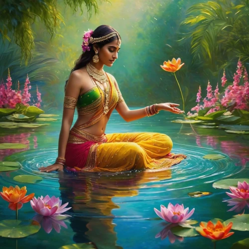 water lotus,janmastami,sacred lotus,lotus on pond,lotus blossom,lakshmi,radha,lotus flowers,hare krishna,krishna,lotus with hands,lotus flower,mantra om,lotus,pond flower,the festival of colors,indian art,lotus hearts,water lilies,flower of water-lily,Photography,General,Commercial