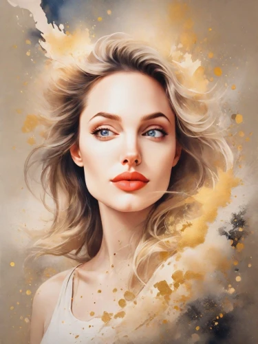 portrait background,world digital painting,photo painting,fashion vector,art painting,painting technique,digital painting,romantic portrait,fantasy portrait,gold paint strokes,airbrushed,fashion illustration,gold paint stroke,oil painting on canvas,digital art,painter,woman face,illustrator,women's cosmetics,oil painting,Photography,Cinematic