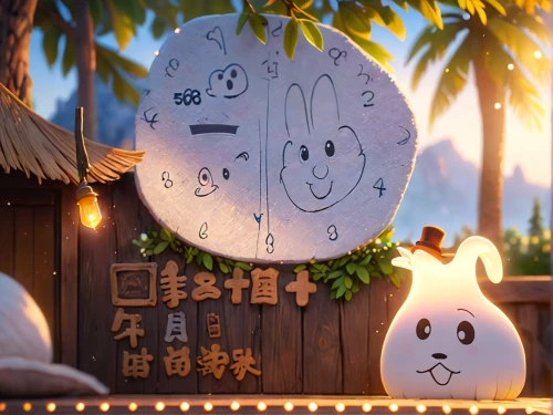 disney baymax,studio ghibli,my neighbor totoro,cute cartoon character,baymax,ori-pei,deco bunny,mid-autumn festival,chinese icons,chinese screen,coconut perfume,ice cream icons,coconut ball,hanging clock,world clock,coconut,olaf,wooden signboard,kawaii panda emoji,coconut bar,Anime,Anime,Cartoon