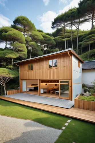 dunes house,cubic house,cube house,timber house,wooden house,smart house,wooden decking,grass roof,archidaily,modern house,wooden sauna,eco-construction,japanese architecture,summer house,inverted cottage,smart home,cube stilt houses,mid century house,modern architecture,frame house,Photography,General,Realistic