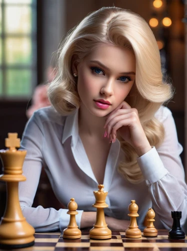 chess player,chess game,play chess,chess,chessboards,chessboard,chess board,blonde woman,chess pieces,chess men,english draughts,vertical chess,blond girl,blonde girl with christmas gift,chess icons,chess cube,femme fatale,chess piece,artificial hair integrations,blonde girl,Conceptual Art,Daily,Daily 08