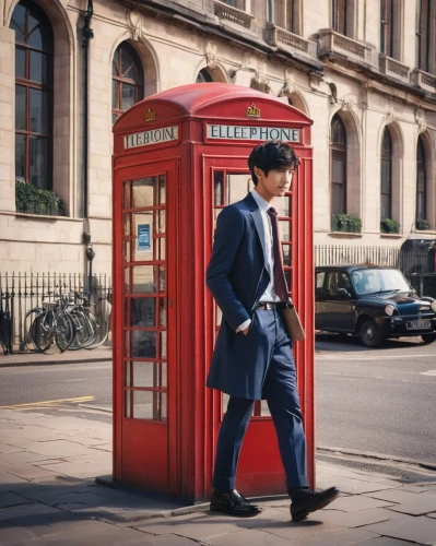 telephone booth,man talking on the phone,payphone,phone booth,white-collar worker,pay phone,courier box,cordwainer,concierge,fuller's london pride,telephony,mobile banking,video-telephony,monarch online london,british,london,suit trousers,commercial interpolation,united kingdom,city of london,Illustration,Paper based,Paper Based 16