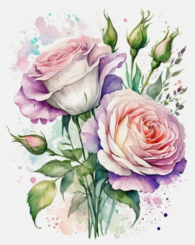 watercolor roses,watercolor floral background,watercolor roses and basket,rose flower illustration,watercolor flowers,watercolour flowers,watercolor flower,floral digital background,floral background,watercolour flower,flower background,rose flower drawing,pink floral background,flower painting,spray roses,flowers png,blooming roses,white floral background,watercolor background,floral greeting card,Illustration,Paper based,Paper Based 25