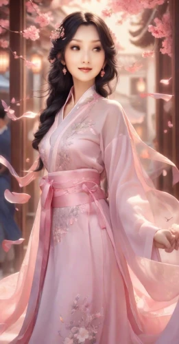 hanbok,oriental princess,japanese sakura background,ao dai,oriental painting,mulan,jasmine blossom,chinese art,plum blossom,plum blossoms,sakura background,yi sun sin,siu mei,korean culture,spring festival,shuanghuan noble,oriental girl,taiwanese opera,peach blossom,wuchang