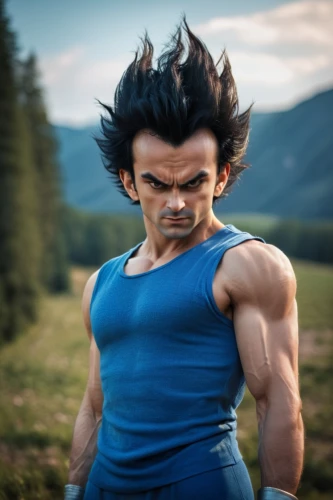 vegeta,wolverine,goku,son goku,angry man,shallot,digital compositing,dragonball,dragon ball,takikomi gohan,male character,character animation,muscle man,photoshop manipulation,sonic the hedgehog,dragon ball z,male elf,game character,strongman,muscular,Photography,General,Cinematic