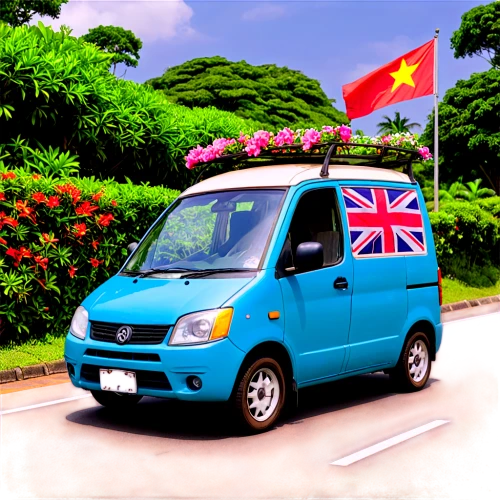 tata nano,fiat fiorino,vietnam vnd,ford tourneo,toyota masterace,flower car,vietnam,tata sumo,suzuki wagon r,suzuki splash,suzuki alto,viet nam,mitsubishi colt,ford transit,zotye 2008,tuk tuk,daihatsu boon,car rental,byd f3dm,advertising vehicle,Illustration,Japanese style,Japanese Style 02