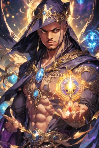 alibaba,libra,zodiac sign libra,cg artwork,amano,magi,merlin,vane,yi sun sin,leo,archangel,zodiac sign leo,perseus,adonis,haegen,summoner,joshua,dragon li,fantasy warrior,gabriel,Digital Art,Anime