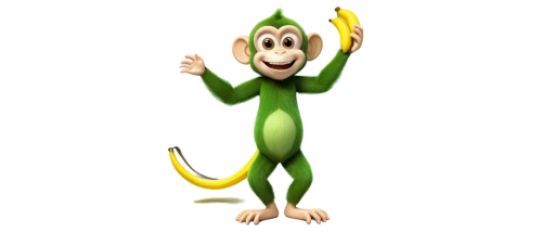 monkey banana,aa,patrol,banana peel,banana,monkey,aaa,ape,bananas,the monkey,mascot,primate,uakari,green,banana plant,banana tree,green animals,banana cue,png image,saba banana,Illustration,Abstract Fantasy,Abstract Fantasy 23