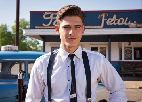 austin cambridge,suspenders,retro diner,pomade,buick y-job,route 66,route66,50's style,aronde,fifties,rockabilly style,soda fountain,waiter,car hop,rockabilly,lincoln blackwood,jack rose,packard patrician,rambler,bellboy,Conceptual Art,Daily,Daily 08