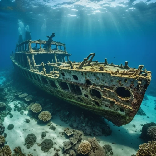 sunken boat,sunken ship,shipwreck,the wreck of the ship,ship wreck,shipwreck beach,abandoned boat,boat wreck,ocean underwater,the wreck,underwater diving,the bottom of the sea,underwater landscape,submersible,wreck,sunken church,under the water,underwater world,under water,scuba diving,Photography,General,Realistic