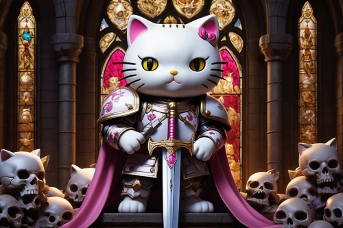 easter banner,cat warrior,paladin,excalibur,white cat,death god,priest,lucky cat,crusader,doll cat,knight festival,nuncio,knight,halloween banner,emperor,templar,bishop,halloween wallpaper,mezzelune,king sword,Conceptual Art,Fantasy,Fantasy 28