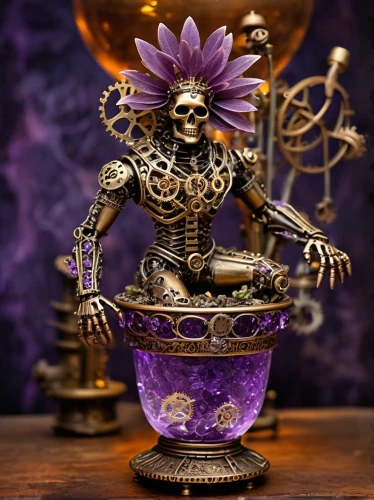 incense burner,day of the dead skeleton,gold chalice,vanitas,conjure up,incense with stand,chalice,goblet,day of the dead frame,goblet drum,potpourri,funeral urns,grave jewelry,samovar,apothecary,vintage skeleton,pirate treasure,cauldron,skull statue,memento mori,Illustration,Realistic Fantasy,Realistic Fantasy 13